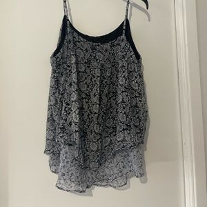 Spaghetti strap blouse